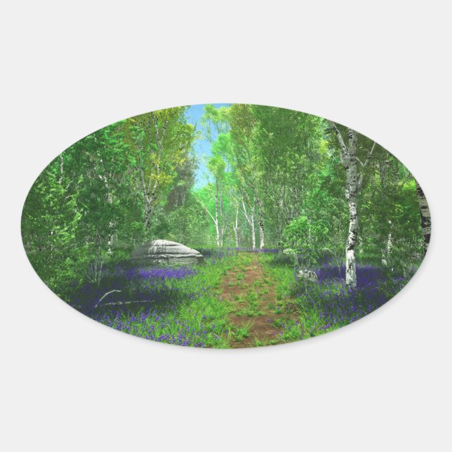 Stickers Bluebell Light (Devant)