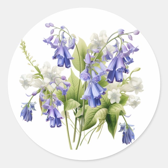 Stickers Bluebell Springtime (Devant)