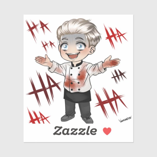 stickers Bobby HHBB par Vex (Feuille)