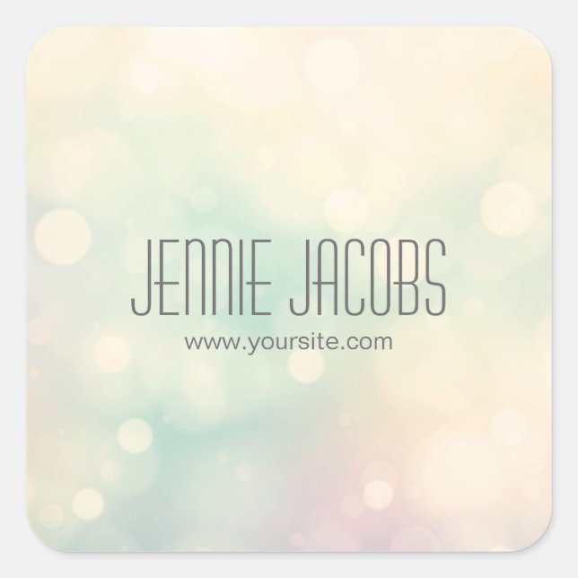 Stickers Bokeh subtils (Devant)