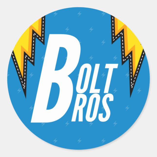 Stickers Bolt Bros (Devant)