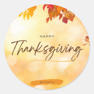 Stickers bon thanksgiving