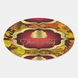 Stickers - Bon thanksgiving automnal
