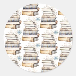 Stickers Books and Snowflakes Stickers