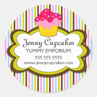 Stickers boulangerie Cupcake
