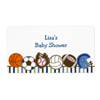 Stickers Boule d'eau de sport Étiquettes