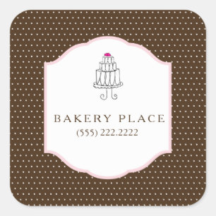 Stickers Boutique de gâteaux