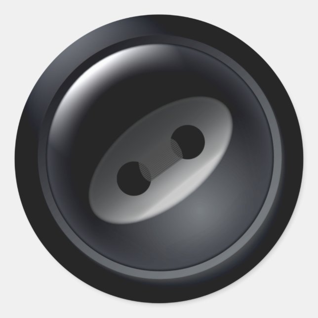 Stickers Bouton noir (Devant)