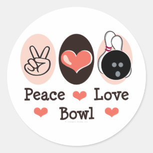 Stickers Bowl de Peace Love