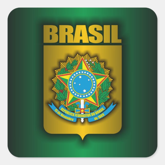 Stickers "Brasil Steel" (Devant)
