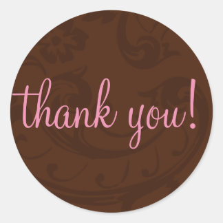 Stickers Brown et roses