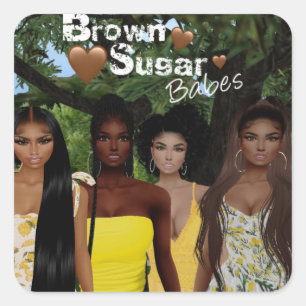Stickers Brown pour bébés sucre 6