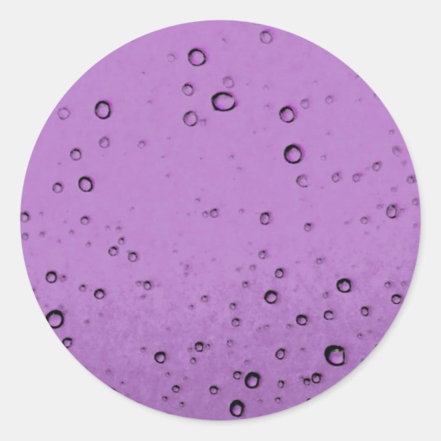 Stickers Bubble Violet (Devant)