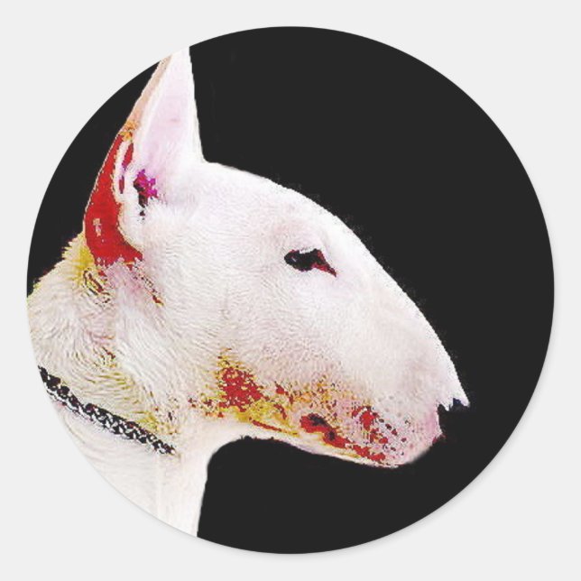 stickers Bull Terrier (Devant)