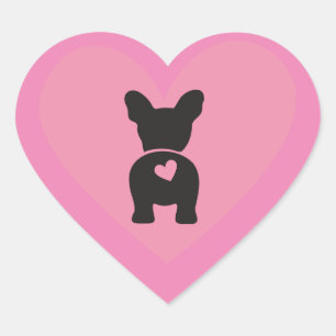 Stickers Bulldog français, Étiquettes-cadeaux avec