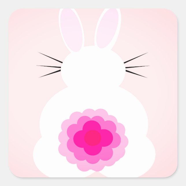 Stickers Bunny de Pâques (Devant)