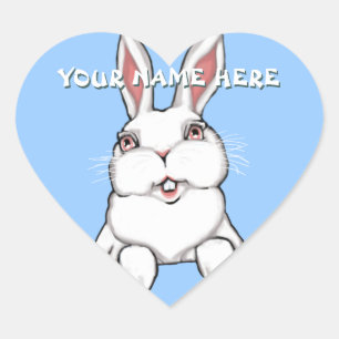 Stickers Bunny de Pâques Stickers personnalisés de