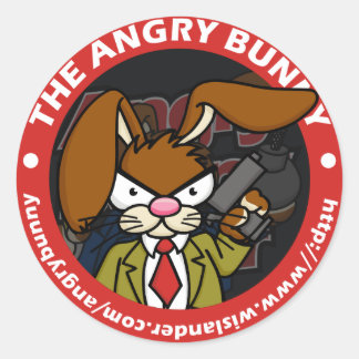 Stickers Bunny en colère 1