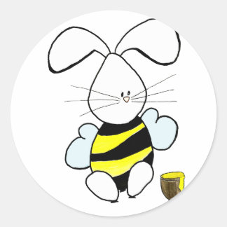 Stickers Bunny miel
