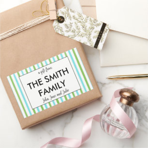 Stickers cadeaux de famille customisés