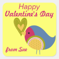 Stickers cadeaux de la Saint Valentin