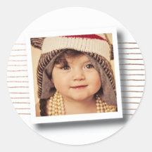 Stickers Cadres photo de Noël en Bronze