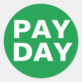 Stickers Calendrier Paie