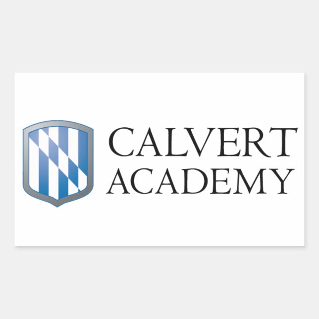 Stickers Calvert Academy (4,5 po x 2,7 po) Ensembl (Devant)