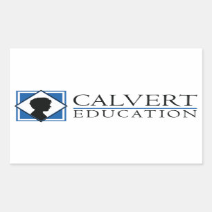 Stickers Calvert Education (4,5 po x 2,7 po) Ensem