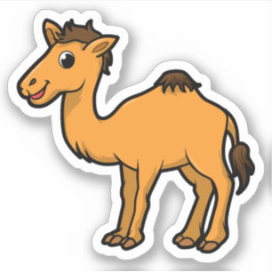 Stickers Camel Cartoon Cute