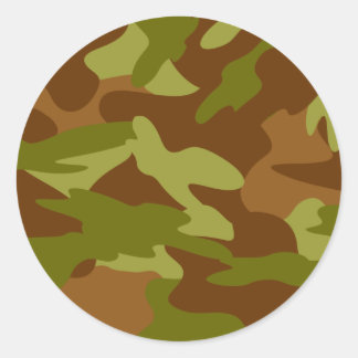 Stickers Camo Olive / Sceau de Heard_
