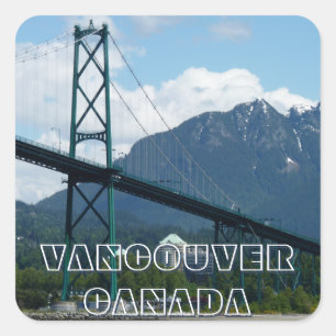 Stickers Canada de Vancouver Lions Gate Souvenirs