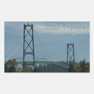 Stickers Canada de Vancouver Lions Gate Souvenirs