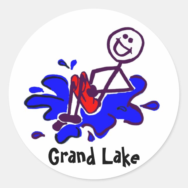 Stickers Cannonball Grand Lake (Devant)