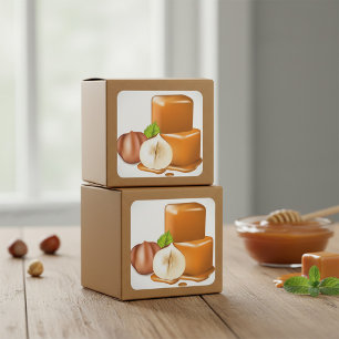Stickers Caramel Cubes