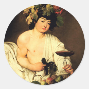 Stickers Caravaggio Bacchus