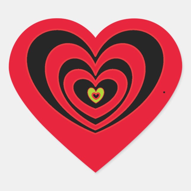 Stickers cardiaques personnalisés pour ordinateurs (Devant)
