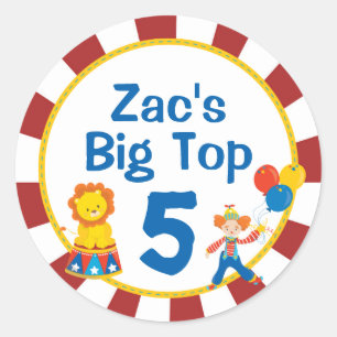 Stickers Carnaval Stickers Circus Party