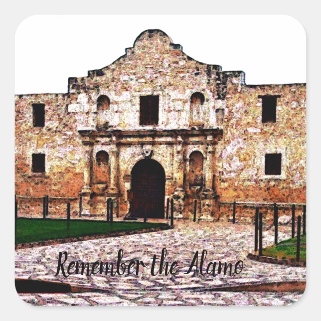 Stickers Carré Alamo (Devant)