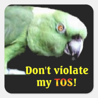 Stickers Carré Amazon