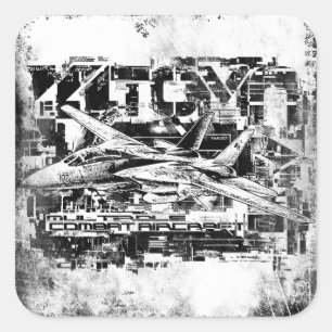 Stickers Carré F-14 Tomcat