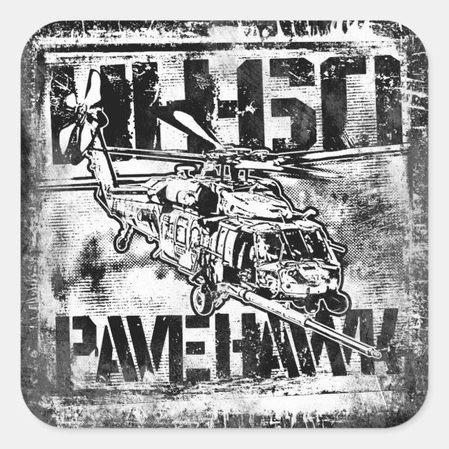 Stickers Carré HH-60 Pave Hawk (Devant)