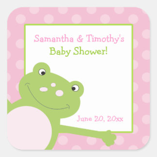 Stickers Carré Leap Frog Faver (6 grands)