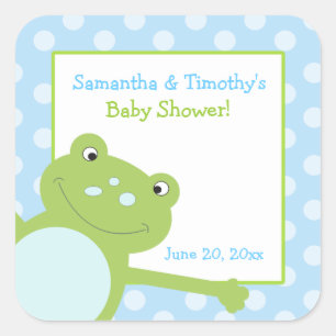 Stickers Carré Leap Frog Faver (6 grands)