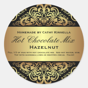 Stickers carré, Lustré, Grand, 3 pouces (feuille 6