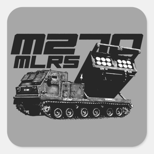 Stickers Carré M270 MLRS (Devant)