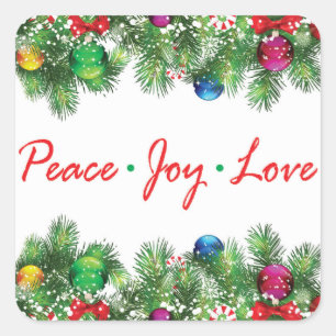 Stickers carré, Matte, Petit, 1½ pouce (feuille de