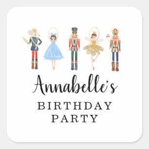 Stickers Carré Nutcracker, Stickers Favoriser