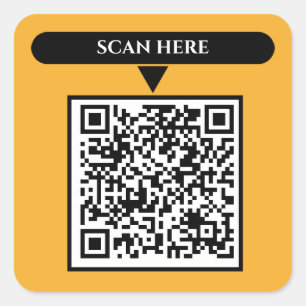 Stickers Carré QR Code