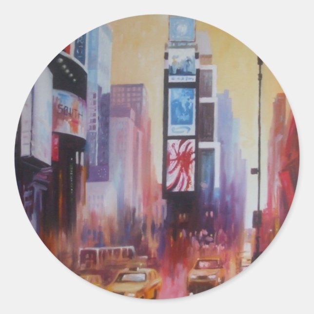 Stickers Carré Times (Devant)